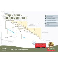 Nautical Charts Croatia and Adriatic Sea Sportbootkarten Satz 8: Adria 2 (Ausgabe 2025/2026) Delius Klasing Verlag GmbH