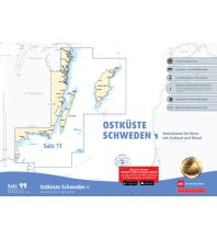 Seekarten Schweden Sportbootkarten Satz 11: Ostküste Schweden 1 (Ausgabe 2025/2026) Delius Klasing Verlag GmbH
