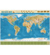 COLUMBUS Kinderweltkarte Welt der Dinosaurier Columbus Globen Verlag Paul Oestergaard GmbH