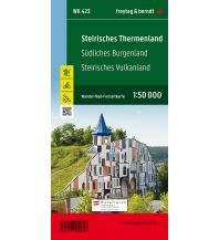 Hiking Maps Styria Steirisches Thermenland - Südliches Burgenland - Steirisches Vulkanland, Wanderkarte 1:50.000, WK 423 Freytag-Berndt und ARTARIA