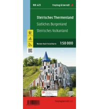 Hiking Maps Styria Steirisches Thermenland - Südliches Burgenland - Steirisches Vulkanland, Wanderkarte 1:50.000, WK 423 Freytag-Berndt und ARTARIA