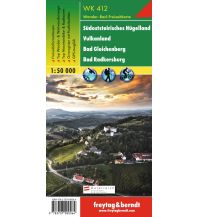 Radsport WK 412 Südoststeirisches Hügelland - Vulkanland - Bad
Gleichenberg - Bad Radkersburg, Wanderkarte 1:50.000 KOMPASS freytag & berndt