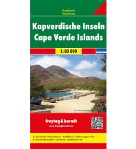 Straßenkarten Afrika f&b Autokarte Kapverdische Inseln 1:80.000 KOMPASS freytag & berndt