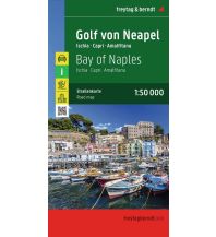 Road Maps Italy freytag & berndt Auto + Freizeitkarte Golf von Neapel - Ischia - Capri - Amalfitana 1:50.000 Freytag-Berndt und ARTARIA