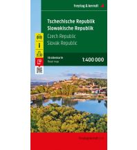 Road Maps Czech Republic Tschechische - Slowakische Republik, Autokarte 1:400.000 Freytag-Berndt und ARTARIA