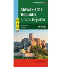 Straßenkarten Slowakei Slowakische Republik, Autokarte 1:400.000 KOMPASS freytag & berndt