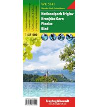 WK 5141 Nationalpark Triglav - Kranjska Gora - Planica - Bled, Wanderkarte 1:35.000 Freytag-Berndt und ARTARIA