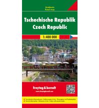 Road Maps Czech Republic Tschechische Republik, Autokarte 1:400.000 Freytag-Berndt und ARTARIA