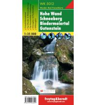 Wanderkarten Niederösterreich WK 5012 Hohe Wand - Schneeberg - Biedermeiertal - Gutenstein, Wanderkarte 1:35.000 KOMPASS freytag & berndt
