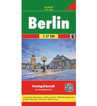Stadtpläne Berlin, Stadtplan 1:17.500 KOMPASS freytag & berndt