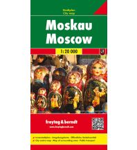 City Maps Moskau, Stadtplan 1:20.000 Freytag-Berndt und ARTARIA