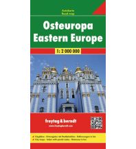 Road Maps Europe f&b Autokarte Osteuropa 1:2 Mio. Freytag-Berndt und ARTARIA