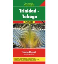Road Maps f&b Autokarte Trinidad - Tobago 1:125:000 Freytag-Berndt und ARTARIA