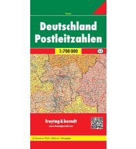 Europa Deutschland Postleitzahlen, 1:700.000 KOMPASS freytag & berndt