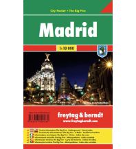Stadtpläne Madrid, City Pocket + The Big Five KOMPASS freytag & berndt