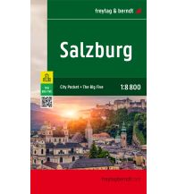 Stadtpläne Salzburg, City Pocket + The Big Five KOMPASS freytag & berndt