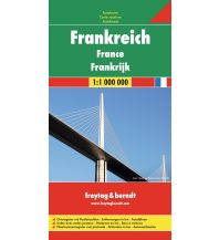 Straßenkarten Frankreich Frankreich, Autokarte 1:1.000.000, freytag & berndt KOMPASS freytag & berndt