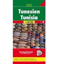 Straßenkarten Afrika f&b Autokarte Tunesien 1:700.000 KOMPASS freytag & berndt
