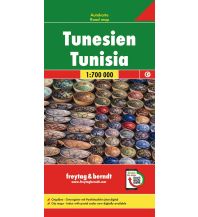 Straßenkarten Afrika f&b Autokarte Tunesien 1:700.000 KOMPASS freytag & berndt