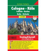 Stadtpläne Köln, Stadtplan 1:10.000 KOMPASS freytag & berndt