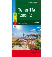 Straßenkarten Spanien Teneriffa, Autokarte 1:50.000, freytag & berndt KOMPASS freytag & berndt
