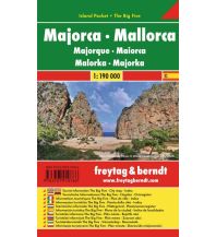 Straßenkarten Spanien freytag & berndt Island Pocket + The Big Five Mallorca 1:190.000 KOMPASS freytag & berndt