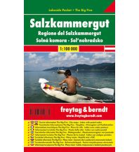 Straßenkarten Österreich Salzkammergut, Lakeside Pocket + The Big Five KOMPASS freytag & berndt