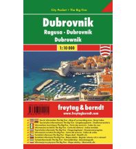 Stadtpläne Dubrovnik, City Pocket + The Big Five KOMPASS freytag & berndt