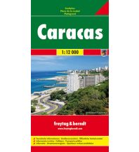 Stadtpläne Caracas, Stadtplan 1:12.000 KOMPASS freytag & berndt