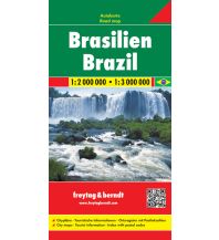Straßenkarten f&b Autokarte Brasilien 1:2 Mio. - 1:3 Mio. KOMPASS freytag & berndt