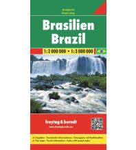 Straßenkarten f&b Autokarte Brasilien 1:2 Mio. - 1:3 Mio. KOMPASS freytag & berndt