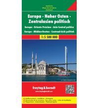 Road Maps Middle East f&b Autokarte Europa-Naher Osten-Zentralasien politisch 1:5,5 Mio Freytag-Berndt und ARTARIA
