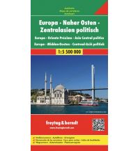 Straßenkarten Naher Osten f&b Autokarte Europa-Naher Osten-Zentralasien politisch 1:5,5 Mio KOMPASS freytag & berndt