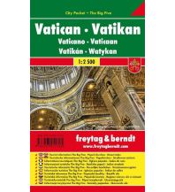 f&b Stadtpläne Vatikan - Papstkirchen, City Pocket + The Big Five Freytag-Berndt und ARTARIA
