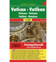 Stadtpläne Vatikan - Papstkirchen, City Pocket + The Big Five KOMPASS freytag & berndt