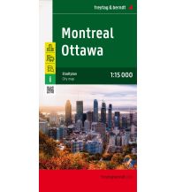 City Maps Ottawa - Montreal Freytag-Berndt und ARTARIA