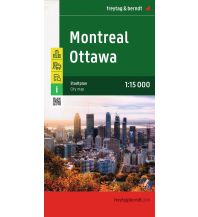 Stadtpläne Ottawa - Montreal KOMPASS freytag & berndt