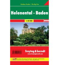 f&b Wanderkarten Helenental - Baden, Outdoor Pocket + The Big Five, Wanderkarte 1:40.000 Freytag-Berndt und ARTARIA