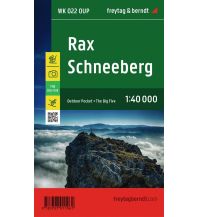 Wanderkarten Steiermark Rax - Schneeberg, Outdoor Pocket, Wanderkarte 1:40.000 KOMPASS freytag & berndt