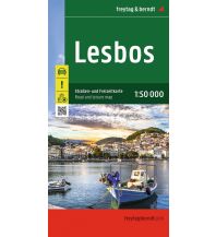 Road Maps Greece freytag & berndt Auto + Freizeitkarte Griechenland, Lesbos 1:50.000 Freytag-Berndt und ARTARIA