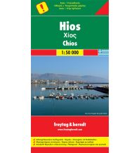 Straßenkarten Griechenland freytag & berndt Auto + Freizeitkarte Griechenland, Hios/Chios 1:50.000 KOMPASS freytag & berndt