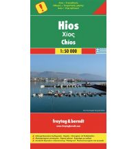 Straßenkarten Griechenland freytag & berndt Auto + Freizeitkarte Griechenland, Hios/Chios 1:50.000 KOMPASS freytag & berndt