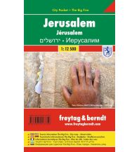 City Maps Jerusalem, City Pocket + The Big Five Freytag-Berndt und ARTARIA