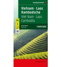 f&b Straßenkarten Vietnam - Laos - Kambodscha, Straßenkarte 1:900.000, freytag & berndt Freytag-Berndt und ARTARIA