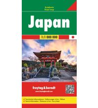 Straßenkarten Asien Japan, Autokarte 1:1.000.000, freytag & berndt Freytag-Berndt und ARTARIA