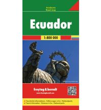 Straßenkarten f&b Autokarte Ecuador - Galapagos 1:800.000 KOMPASS freytag & berndt