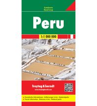 Road Maps f&b Autokarte Peru 1:1 Mio. Freytag-Berndt und ARTARIA