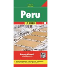 Straßenkarten f&b Autokarte Peru 1:1 Mio. KOMPASS freytag & berndt