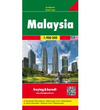 Straßenkarten Asien Malaysia, Autokarte 1:900.000, freytag & berndt KOMPASS freytag & berndt