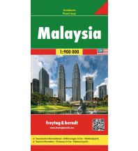 Straßenkarten Asien Malaysia, Autokarte 1:900.000, freytag & berndt Freytag-Berndt und ARTARIA